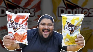 🧀 PROVAMOS OS NOVOS DORITOS KETCHUP E MOSTARDA DA HEINZ QUAL É O MELHOR 😱 [upl. by Esilenna]