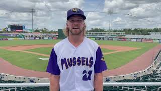 Caloosa Middle baseball night with the Fort Myers Might Mussels [upl. by Annael366]