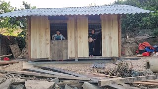 Work progressing well 80 of the wooden house is completed [upl. by Pentha]