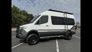 2024 Storyteller Overland Classic Mode AWD with Upgrades Lithionics Lithium System Mercedes Sprinter [upl. by Fulbert]