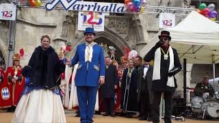 Narrhalla 2018 volkstümliche Inthronisation des Prinzenpaares  Marienplatz München  Teil 1 [upl. by Annuahsal]