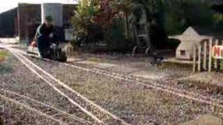 Chaloner 5quot Gauge live steam loco garden railway [upl. by Bergess]