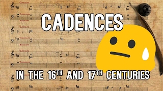 Cadences in the 16th and 17th centuries [upl. by Tolkan]