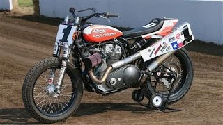 FlatTrack Racing a HarleyDavidson XR750 [upl. by Sella]