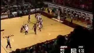 Deron Washington sick dunk VT vs BC [upl. by Lainahtan629]