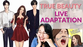 WEBTOON TRUE BEAUTY LIVE ACTION KOREAN DRAMA SERIES 2020  REACTING TO CHA EUN WOO CUTE CLIPS [upl. by Lledo]