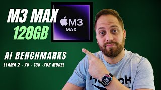 M3 max 128GB for AI running Llama2 7b 13b and 70b [upl. by Aivart446]