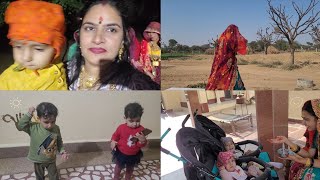 bhai ki sadi ka bindora twin babies ko poliyo ki dawa pilayi mne bhabhi ke liye kya special bnaya [upl. by Kile]