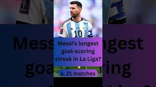 Think You Know Messi Prove It with This Epic Quiz [upl. by Gusta744]