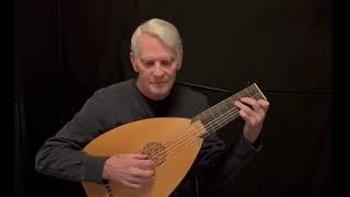 Prelude by Robert De Visee 1686 Daniel Estrem renaissance lute [upl. by Airamasor]