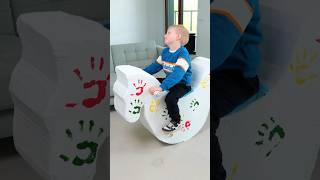 DIY rocking horse for kid positiveparenting [upl. by Asilla]