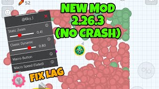 NEW MOD FIX LAG VERSION 2263 NO CRASH AGARIO MOBILE [upl. by Nais854]