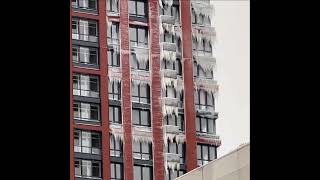 Unexplained freeze balconies encased in ice shock Nizhny Novgorod district [upl. by Jonathon]