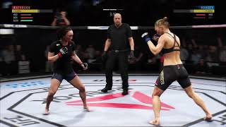 UFC Free Fight Ronda Rousey vs Michelle Waterson [upl. by Ivel709]