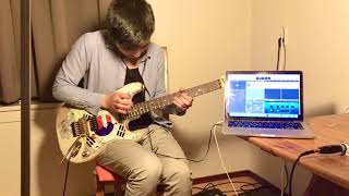 Michael Jackson  Beat it Guitar Solo Tribute to Eddie Van Halen [upl. by Tova]