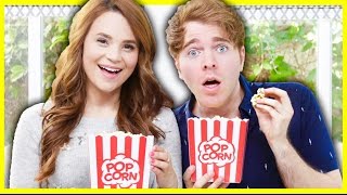 THE POPCORN CHALLENGE with ROSANNA PANSINO [upl. by Adnylem]