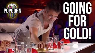 TOP 10 of Simon Cowells GOLDEN BUZZER Auditions on Britains Got Talent [upl. by Ezaria760]