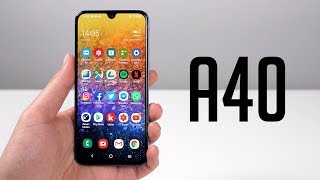 Review Samsung Galaxy A40 Deutsch  SwagTab [upl. by Carrew604]