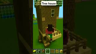 I made tree house minecraft [upl. by Kerstin545]