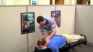 Male Chiropractic Adjustment [upl. by Zawde]