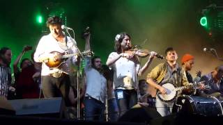 Mumford amp sons  Phoenix Park  Galway girl  Dublin 14th July 2013 [upl. by Ettezus]