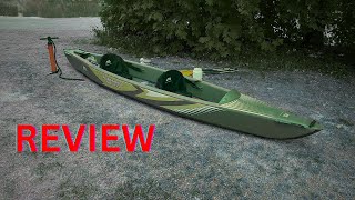 Aqua Marina Tomahawk AirK Kayak review [upl. by Vikky321]