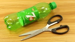 plastic bottle craft idea  best out of waste  plastic bottle reuse idea [upl. by Hgielsa]