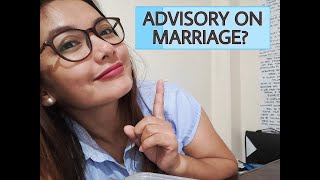 HOW TO GET AN ADVISORY ON MARRIAGE CENOMAR VS AOM CR1 VISA [upl. by Enimisaj]