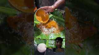 Banana leaf parotta famous s dish Tamil shortsfeed youtubeshorts streetfood youtubeshorts [upl. by Myrlene]