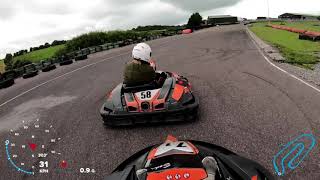 Kartworld Watergrasshill GoPro POV wSpeedometer [upl. by Daisie90]