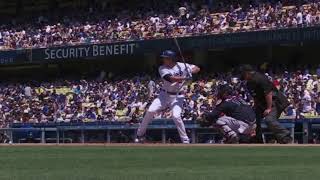 Corey Seager MLB slow motion instant replay baseball swing 16 HR OS [upl. by Isabella]