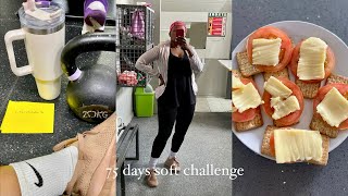 75 days soft challenge  week 7 fitness [upl. by Anilahs]