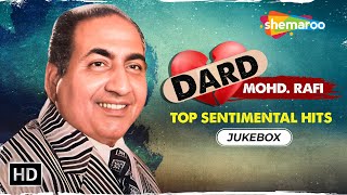 Best Of Mohammad Rafi  मोहम्मद रफ़ी के गाने  Sad Songs  Video JukeBox  Evergreen Hits [upl. by Demetris]