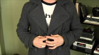 Pea Coat Perfection Stylish Mens Outerwear for Winter [upl. by Anahsek]