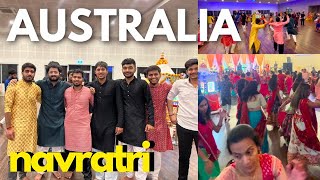 Navratri in Australia 🇦🇺Indian International Students Life [upl. by Sugihara]