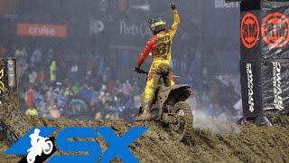 Supercross Round 2 250SX Highlights  San Francisco CA Oracle Park  Jan 13 2024 [upl. by Linnell194]