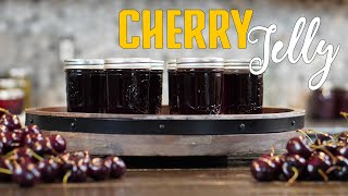 How to Can Cherry Jelly Canning Recipe Canning for Beginners [upl. by Willcox]