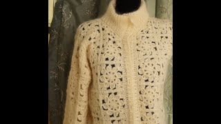 FLEUR CARDIGAN TUTORIAL3 DO IT PROUD YOURSELF [upl. by Strain]