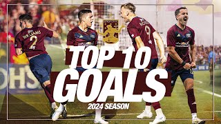 Detroit City FC Top 10 Goals of 2024 USL Championship Season [upl. by Amairam]