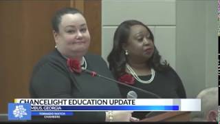 ChanceLight Education amp Muscogee County School District Partnership is Embraced by Parent Community [upl. by Aniuqahs]