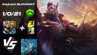 SUPPORT Rakan vs Zilean  EU Grandmaster Patch 1420 [upl. by Rebmac158]