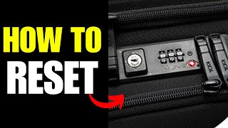 How To Reset A Tumi Luggage Lock  Forgot Password [upl. by Pry927]