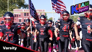 DJFL  The Melvindale Jr Cardinals vs The Grosse Ile Jr Devils Varsity  Michigan [upl. by Ettenej]