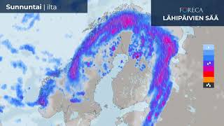 Viikonloppuna tuulista ja ajoittain sateita – sääennuste 5–772024 [upl. by Marx844]