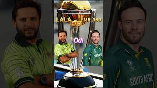 Shahid Afridi vs Ab De Villiers 💥 cricket pakistanicaptain RAZAEDITSp3u [upl. by Pry]