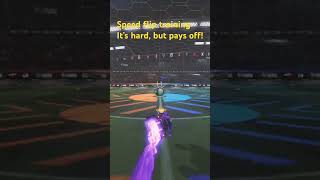 Speed Flip training map Insane 2 secs reaction speedflip rocketleagueclips rl quickflip [upl. by Chaiken647]