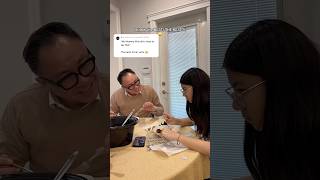 My teen commented her dad’s cooking ’The BEST’ again😂 funnyvideo comedy dad humor [upl. by Enileuqkcaj]