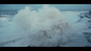 Massive Waves at Whitley Bay amp Tynemouth 4K [upl. by Esilrahc760]