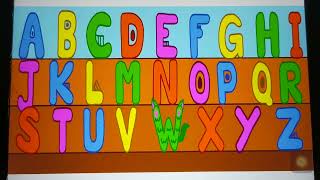 Dutch Alphabet Song CAPITALIZED [upl. by Dorca176]