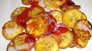 Receta Platanos machos fritos  Platanos maduros postre fácil y rico  La receta de la abuelita [upl. by Sussi231]